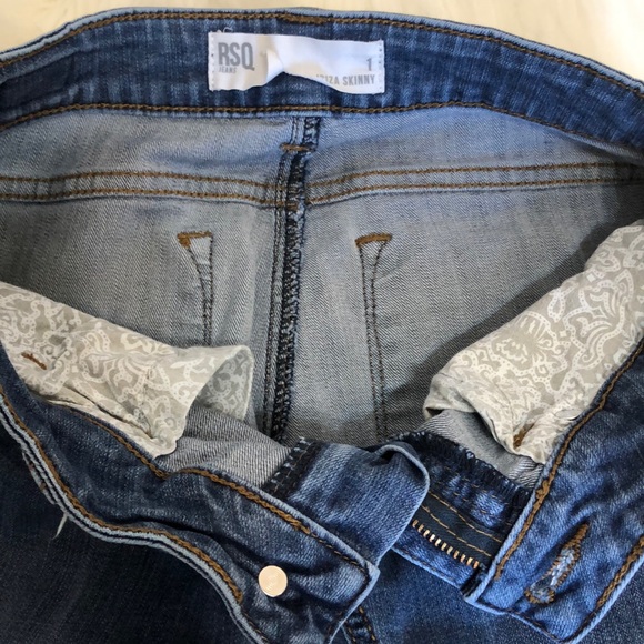 RSQ Jeans | Skinny Blue Jeans 1 - Picture 4 of 8